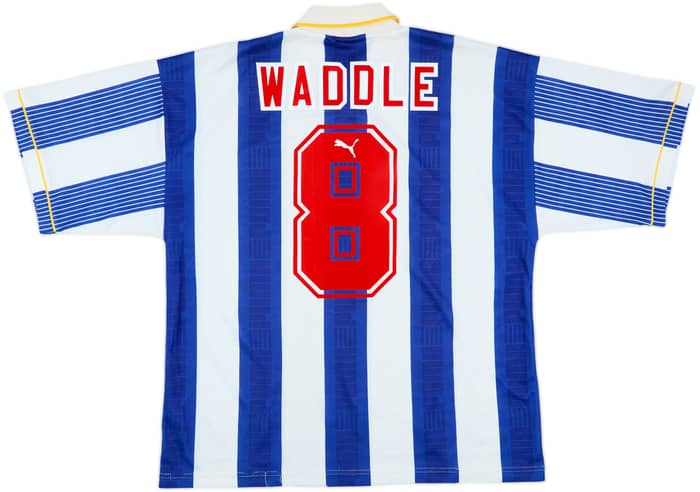1993-95 Sheffield Wednesday Home Shirt Waddle #8 - 8/10 - (XL)