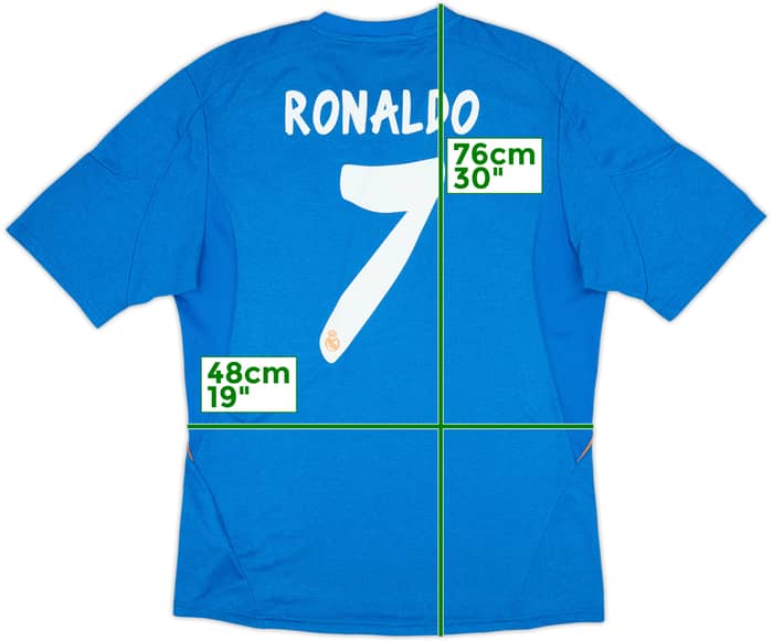 2013-14 Real Madrid Away Shirt Ronaldo #7 - 5/10 - (M)