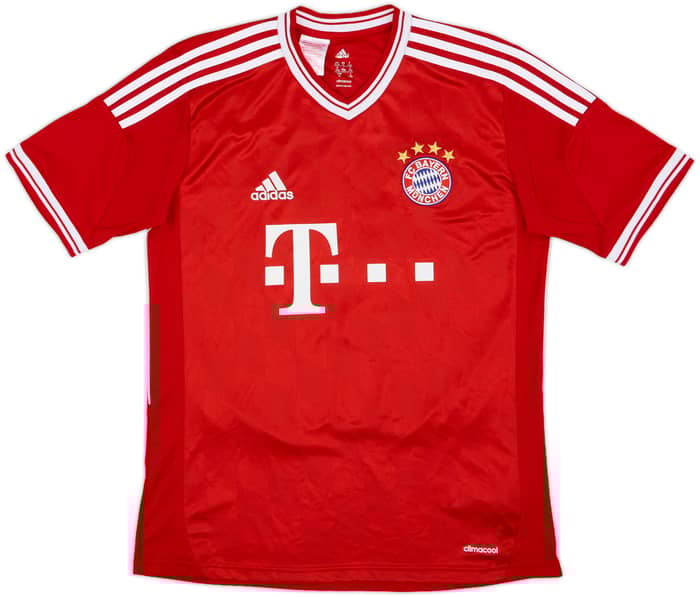 2013-14 Bayern Munich Home Shirt Muller #25 - 8/10 - (XL.Boys)
