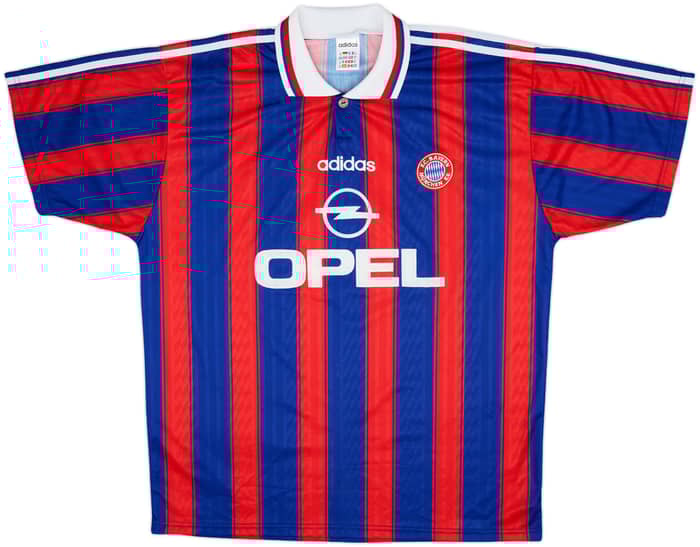 1995-97 Bayern Munich Home Shirt Klinsmann #18 - 7/10 - (XL)