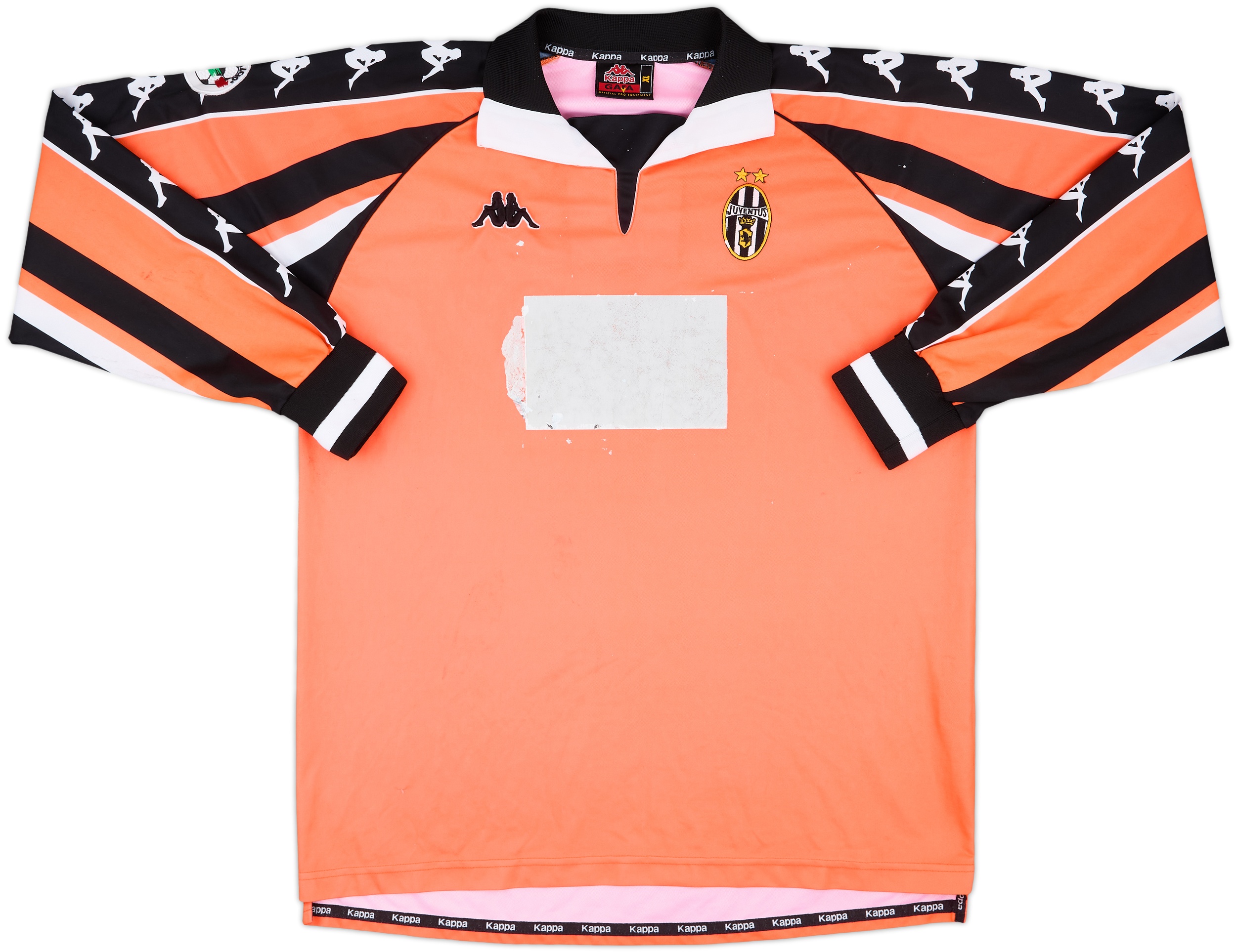 1999-00 Juventus Match Issue GK Shirt #12