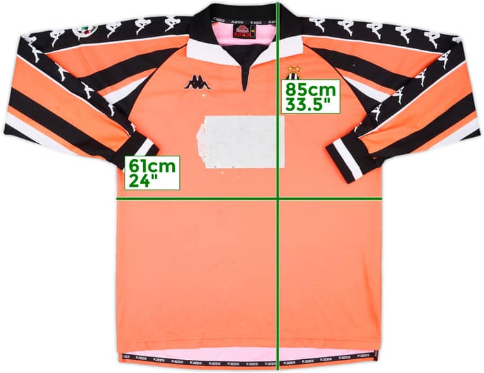 1999-00 Juventus Match Issue GK Shirt #12