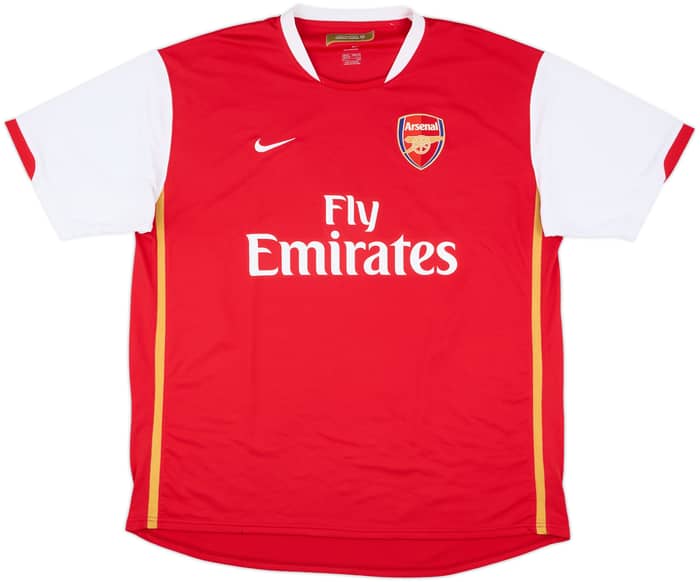 2006-08 Arsenal Home Shirt Fabregas #4 - 9/10 - (XXL)