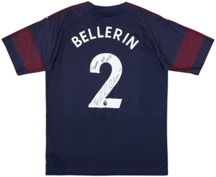 2018-19 Arsenal Signed Away Shirt Bellerin #2 - 8/10 - (M)