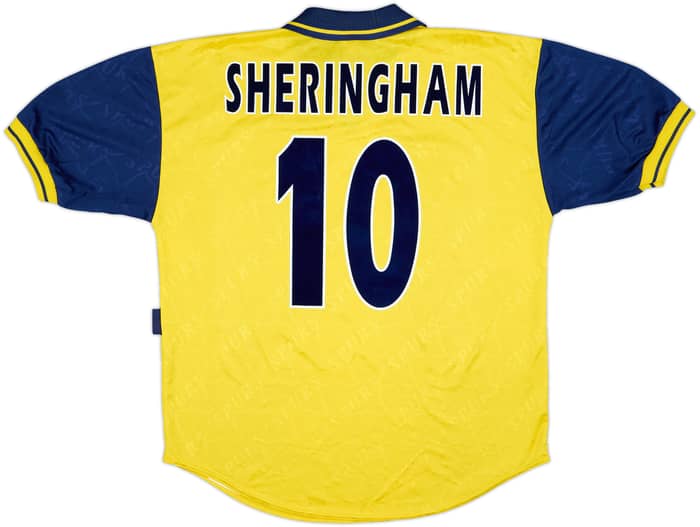 1995-97 Tottenham Third Shirt Sheringham #10 - 9/10 - (L)