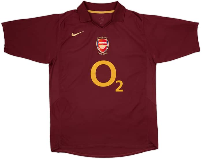 2005-06 Arsenal Home Shirt Henry #14 - 8/10 - (L)