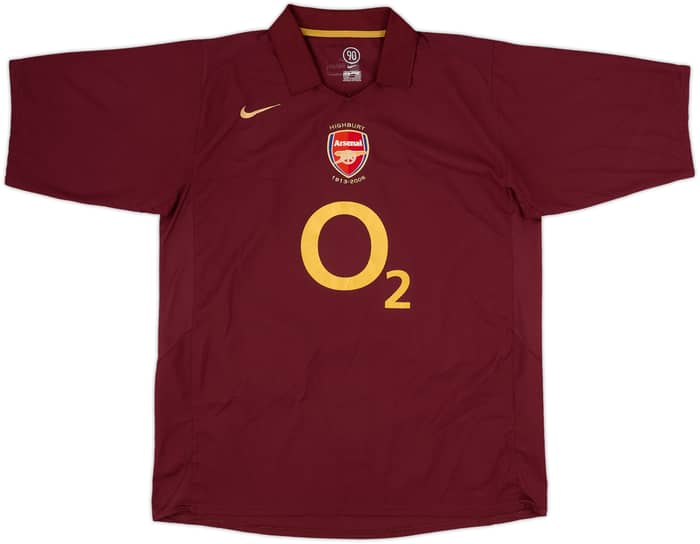 2005-06 Arsenal Home Shirt Henry #14 - 8/10 - (XL)