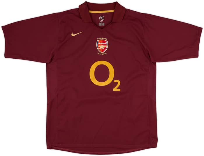 2005-06 Arsenal Home Shirt Henry #14 - 10/10 - (XL)