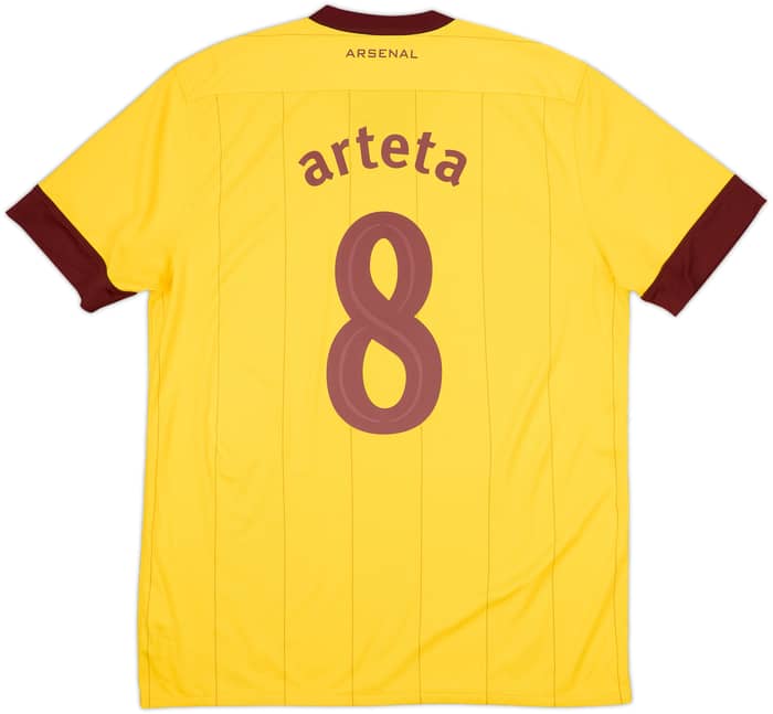 2010-13 Arsenal Away Shirt Arteta #8 - 9/10 - (L)
