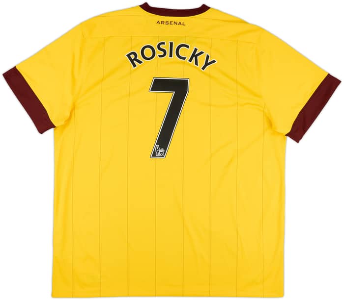 2010-13 Arsenal Away Shirt Rosicky #7 - 7/10 - (XXL)