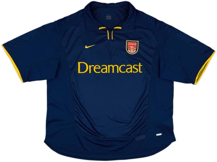 2000-02 Arsenal European Shirt Henry #14 - 8/10 - (XXL)