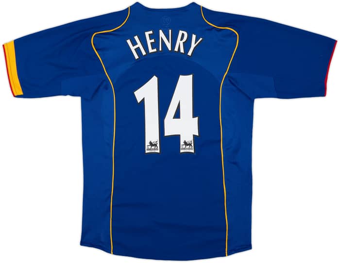 2004-06 Arsenal Away Shirt Henry #14 - 9/10 - (S)