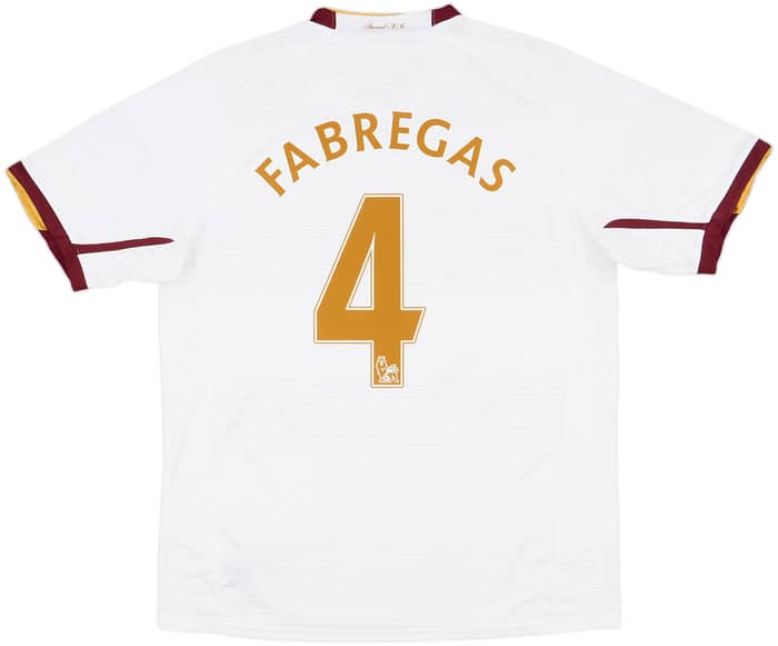 2007-08 Arsenal Away Shirt Fabregas #4 - 5/10 - (M)