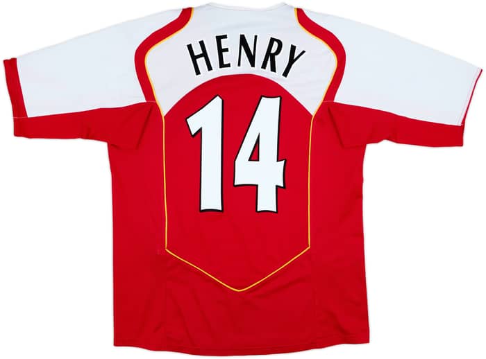2004-05 Arsenal Home Shirt Henry #14 - 8/10 - (L)