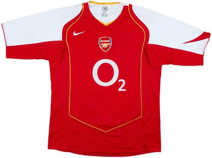 2004-05 Arsenal Home Shirt Henry #14 - 8/10 - (L)