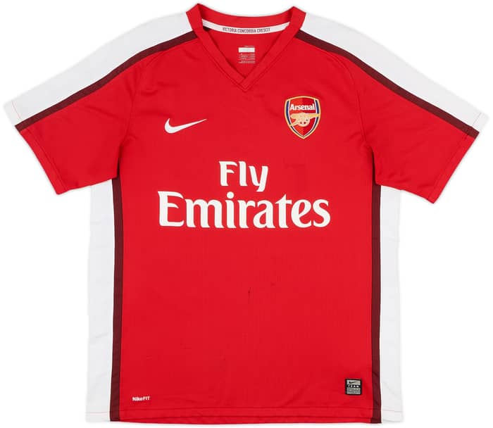 2008-10 Arsenal Home Shirt Fabregas #4 - 8/10 - (M)