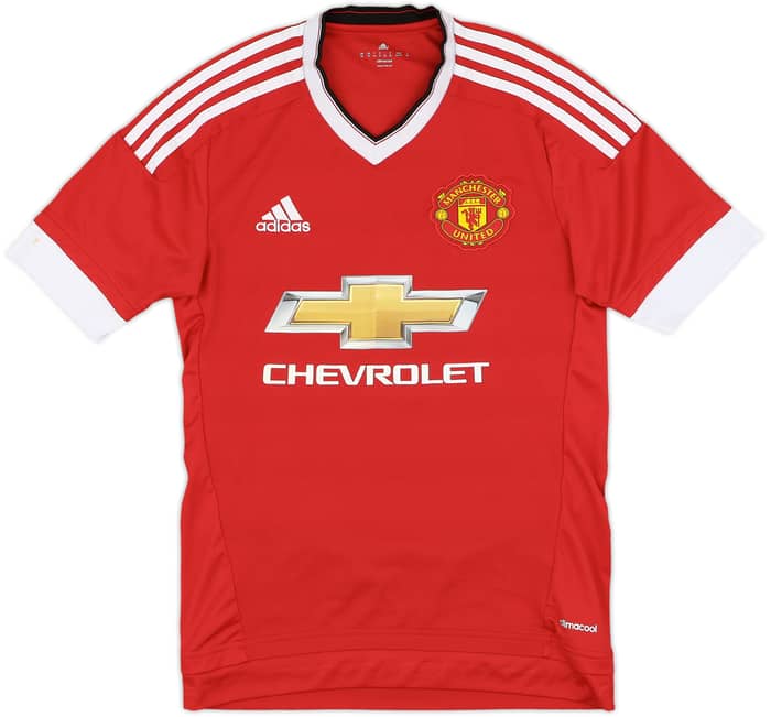 2015-16 Manchester United Home Shirt Rooney #10 - 8/10 - (XS)