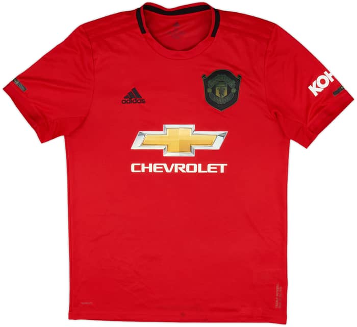 2019-20 Manchester United Home Shirt B.Fernandes #18 - 8/10 - (M)