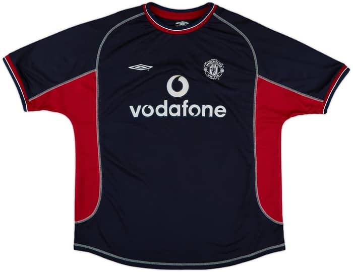 2000-01 Manchester United Third Shirt Beckham #7 - 8/10 - (XL)