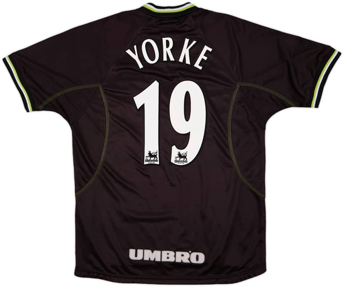 1998-99 Manchester United Third Shirt Yorke #19 - 9/10 - (L)