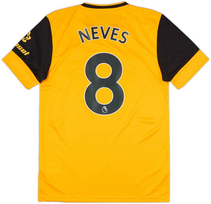 2020-21 Wolves Home Shirt Neves #8 - 10/10 - (S)