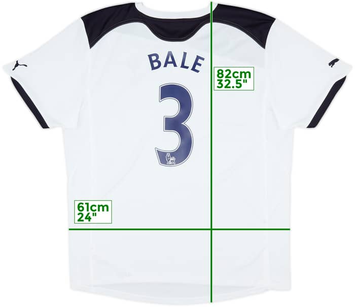2010-11 Tottenham Home Shirt Bale #3 - 8/10 - (XL)
