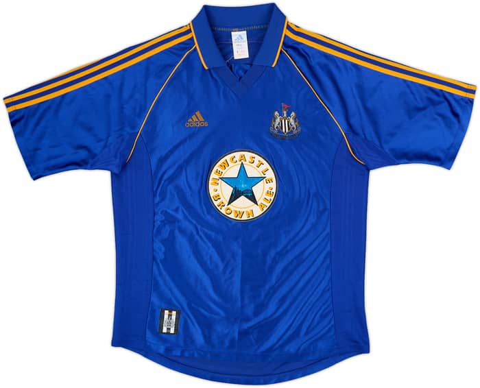 1998-99 Newcastle Away Shirt Shearer #9 - 8/10 - (L)