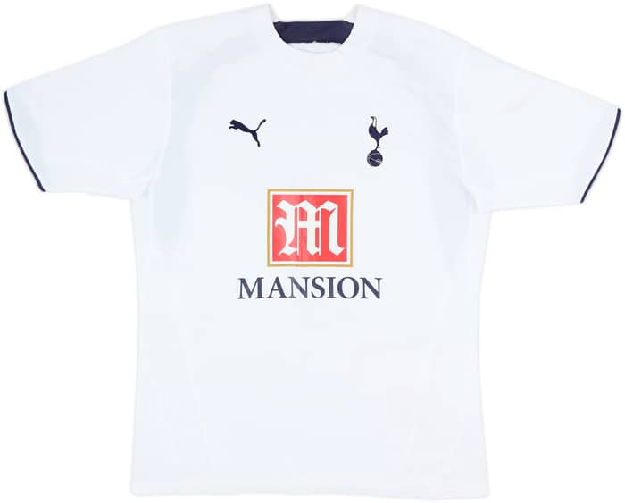 2006-07 Tottenham Home Shirt Berbatov #9 - 9/10 - (M)