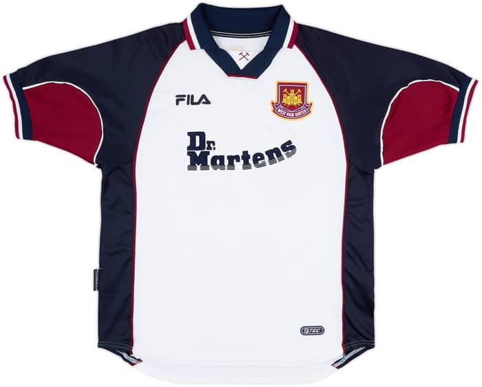 1999-01 West Ham Away Shirt Lampard #18 - 8/10 - (L)