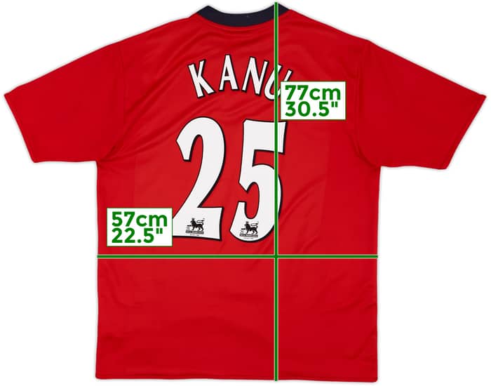 2004-06 West Brom Away Shirt Kanu #25 - 8/10 - (L)