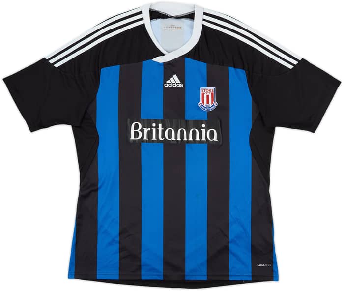 2011-12 Stoke City Away Shirt Crouch #25 - 8/10 - (XL)