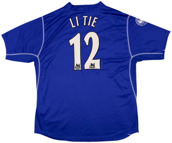2002-03 Everton Home Shirt Li Tie #12 - 7/10 - (XXL)