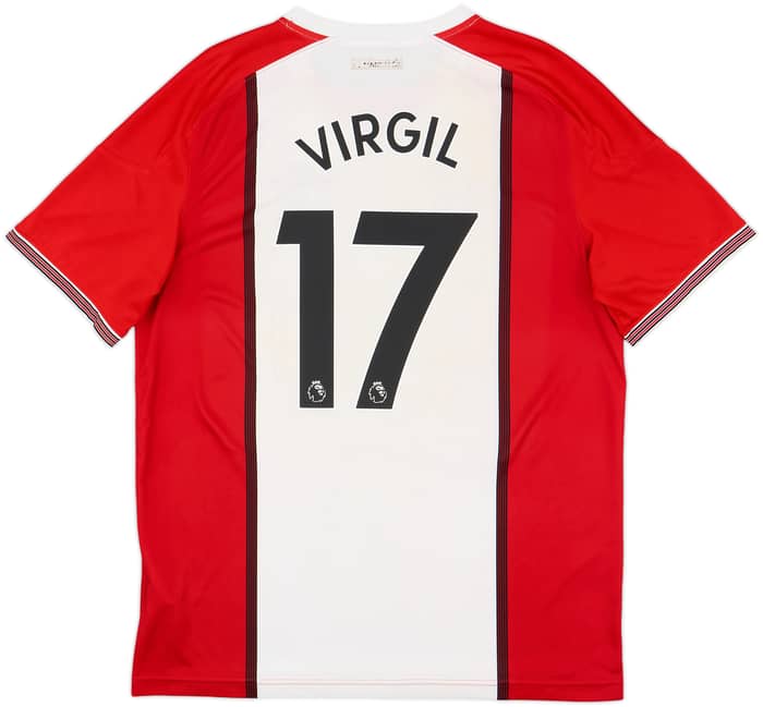 2017-18 Southampton Home Shirt Virgil #17 - 7/10 - (XL)