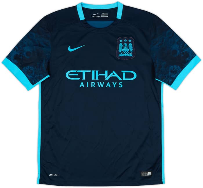 2015-16 Manchester City Away Shirt De Bruyne #17 - 10/10 - (M)