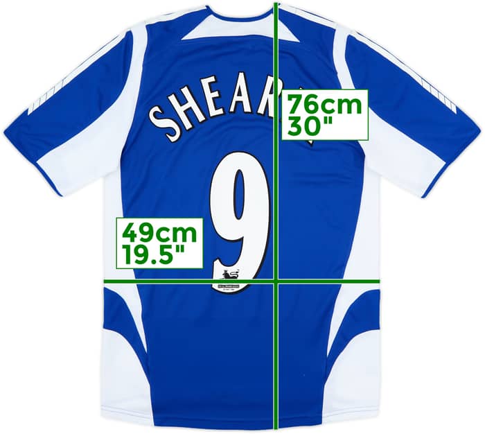 2005-06 Newcastle Third Shirt Shearer #9 - 10/10 - (S)