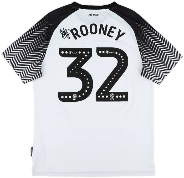 2019-20 Derby County Home Shirt Rooney #32 - 6/10 - (L)