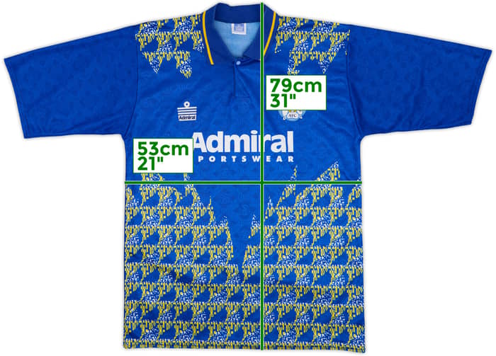 1992-93 Leeds United Away Shirt - 8/10 - (L)