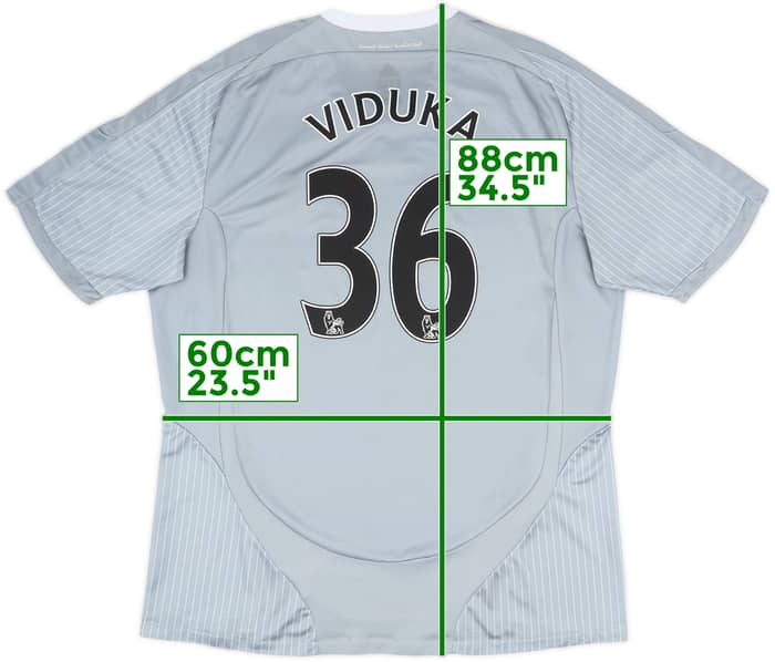 2008-09 Newcastle Third Shirt Viduka #36 - 8/10 - (XXL)
