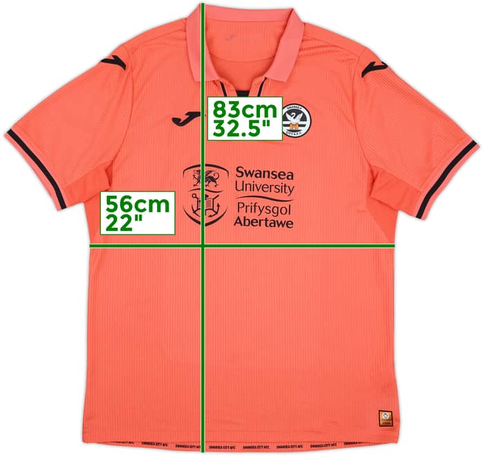 20021-22 Swansea Third Shirt - 9/10 - (XXL)