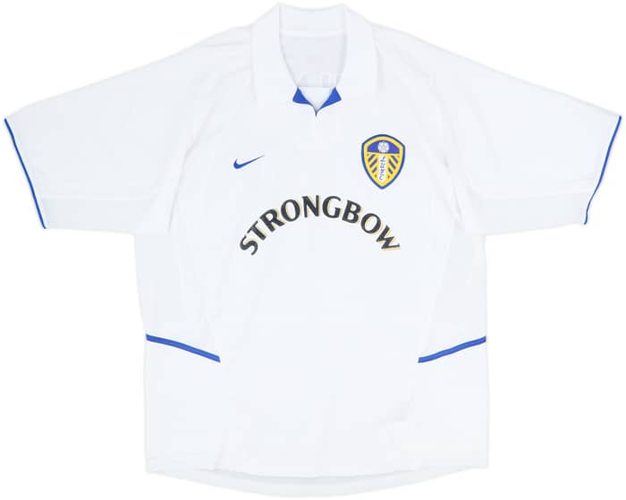 2002-03 Leeds United Home Shirt Milner #38 - 8/10 - (XL)