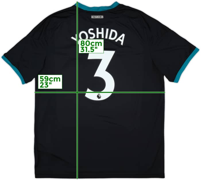2017-18 Southampton Away Shirt Yoshida #3 - 8/10 - (XXL)