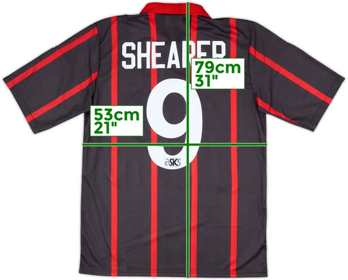 1994-95 Blackburn Away Shirt Shearer #9 - 10/10 - (M)