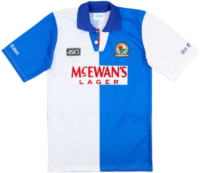 1994-95 Blackburn Home Shirt Shearer #9 - 9/10 - (S)