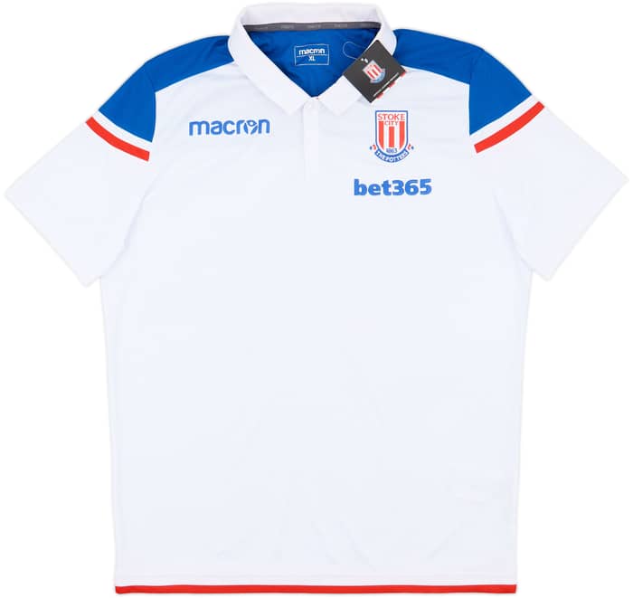 2016-18 Stoke City Macron Polo Shirt (XL)