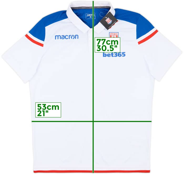 2016-18 Stoke City Macron Polo Shirt (XL)