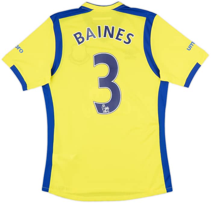 2016-17 Everton Third Shirt Baines #3 - 9/10 - (S)