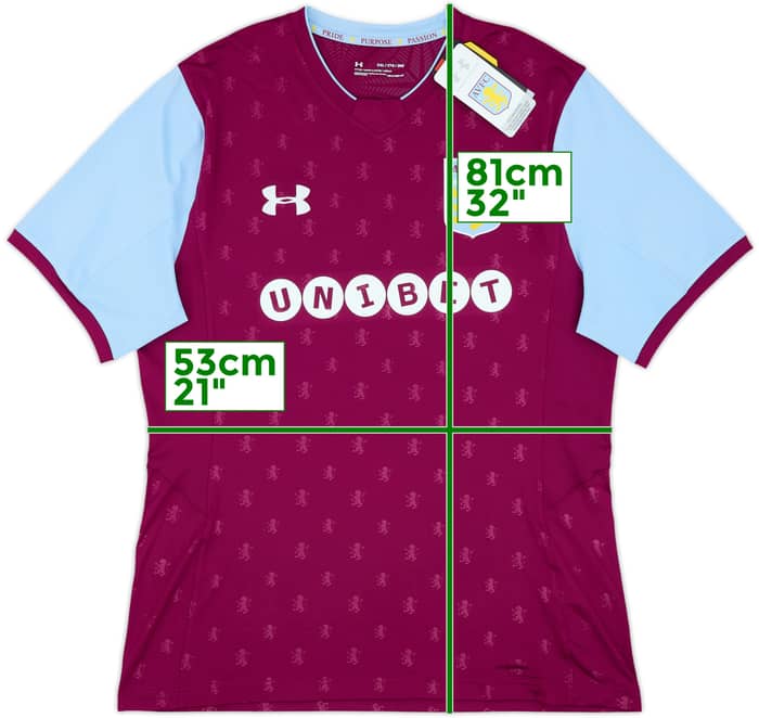 2017-18 Aston Villa Home Shirt (XXL)
