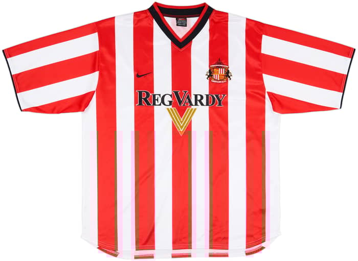 2000-02 Sunderland Home Shirt Reyna #4 - 8/10 - (XXL)