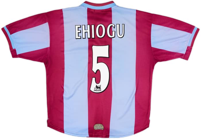 1999-00 Aston Villa Home Shirt Ehiogu #5 - 6/10 - (M)