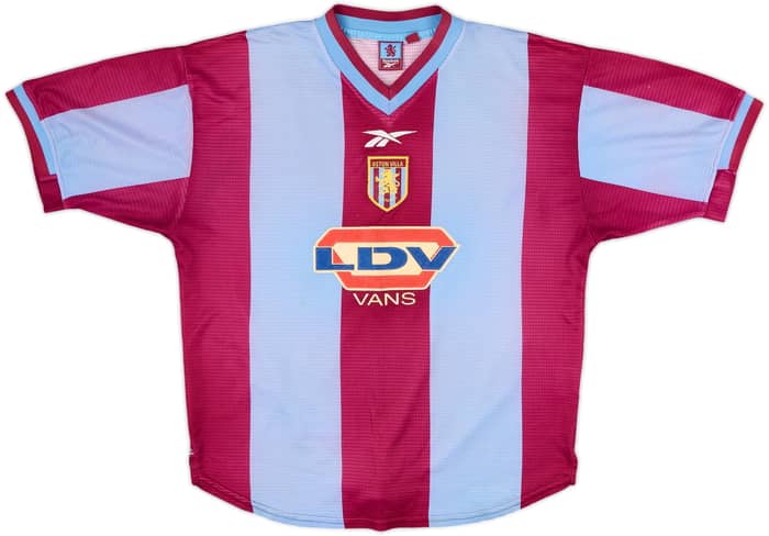 1999-00 Aston Villa Home Shirt Ehiogu #5 - 6/10 - (M)
